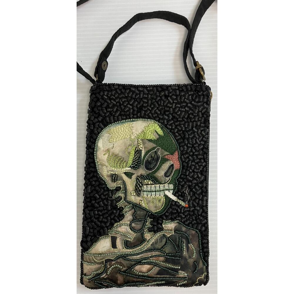 Bamboo Trading Co Club Bag Van Gogh Beaded NOC3182DT